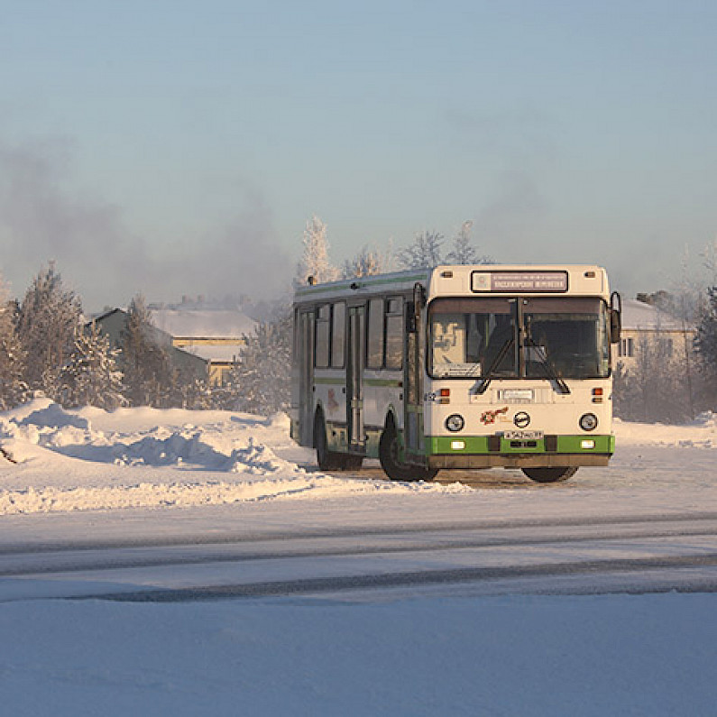 В одном из пассажирских автобусов Ноябрьска тестируют бесплатный wi-fi