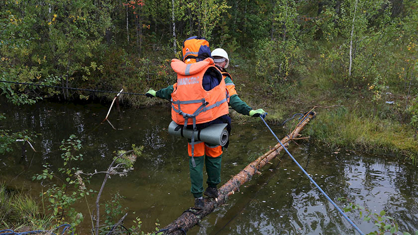  В Ноябрьске спасатели отправились на поиски заблудившегося в лесу грибника