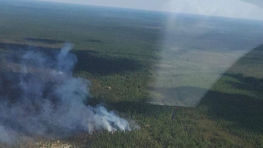 На Ямале усилили группы спасателей для борьбы с лесными пожарами