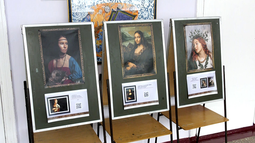 Косплей шедевров живописи: школьники Ноябрьска организовали необычную фотовыставку