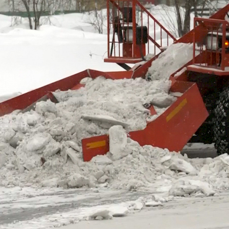 Власти Ноябрьска ищут подрядчика на обслуживание снежного полигона  