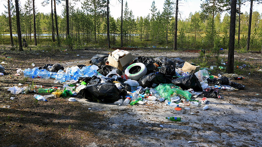 Захламлённость территорий и ситуация с переработкой мусора – одни из главных проблем в Ноябрьске