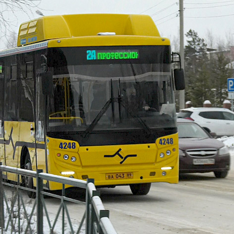 Автобусы ещё трёх городов Ямала переведут на «правильное» топливо