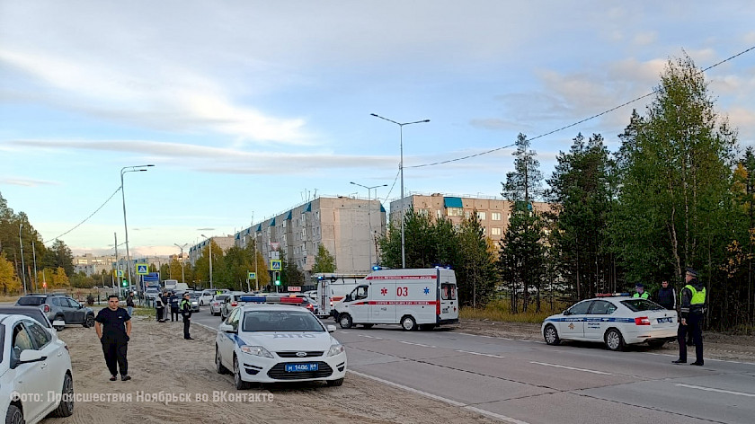 Пассажирка легковушки пострадала в ДТП в Ноябрьске