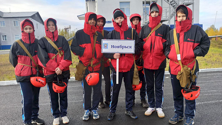 Юные жители Ноябрьска вошли в число лучших спасателей Ямала