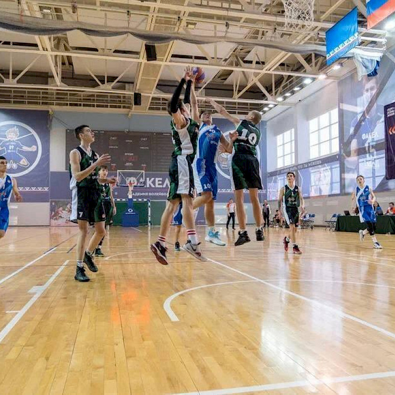 Спортсмены из Ноябрьска стали призерами регионального этапа школьной лиги по баскетболу