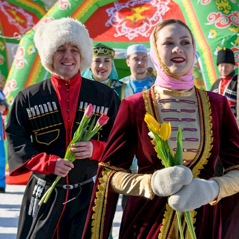В Ноябрьске прошел традиционный праздник Навруз. ФОТО