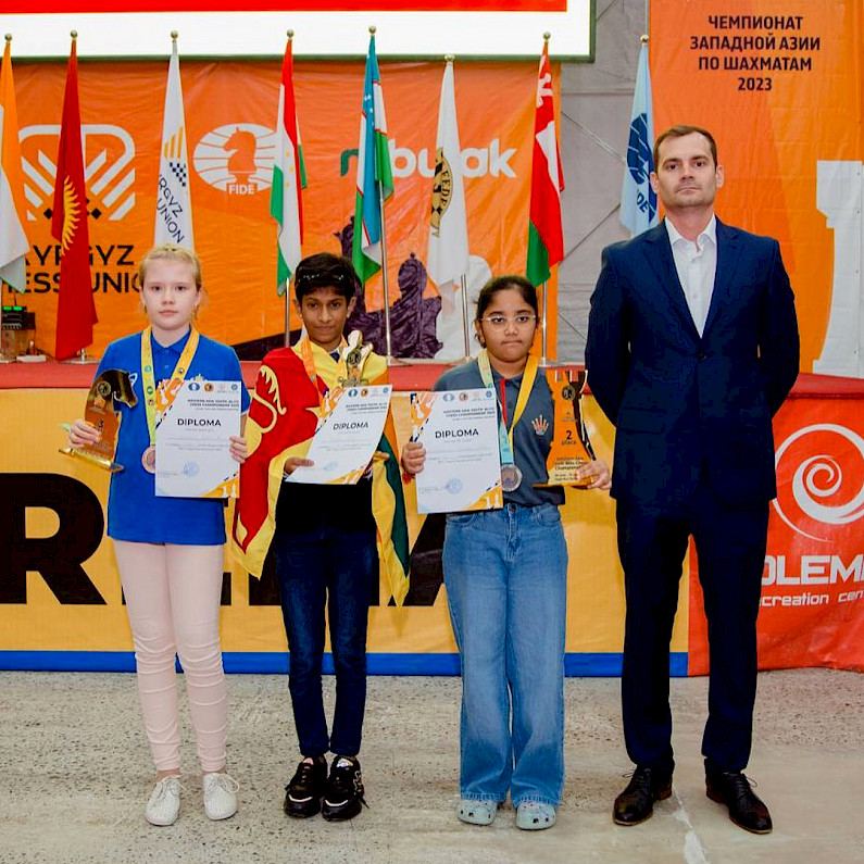 Сестры-шахматистки из Ноябрьска завоевали четыре медали на международных соревнованиях