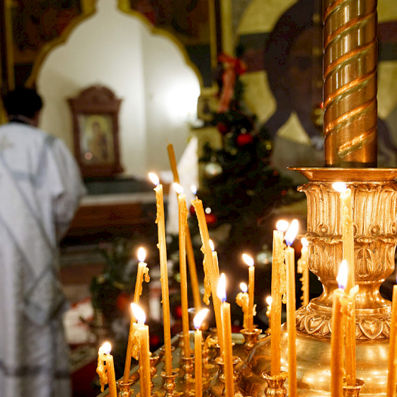 Православные жители Ноябрьска отмечают Медовый Спас