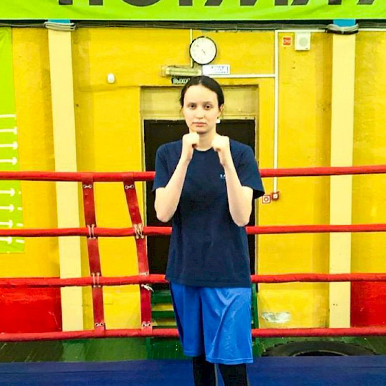 Спортсменка из Ноябрьска участвует во всероссийских соревнованиях по боксу в Серпухове