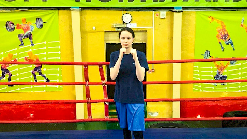 Спортсменка из Ноябрьска участвует во всероссийских соревнованиях по боксу в Серпухове