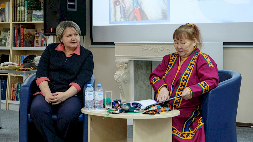 Ноябрьские чтецы приняли участие в краеведческой неделе литературы «Многоликий Ямал»