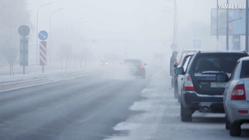 Жителей Ноябрьска предупредили о закрытии из-за неблагоприятных погодных условий трассы Сургут – Карамовка